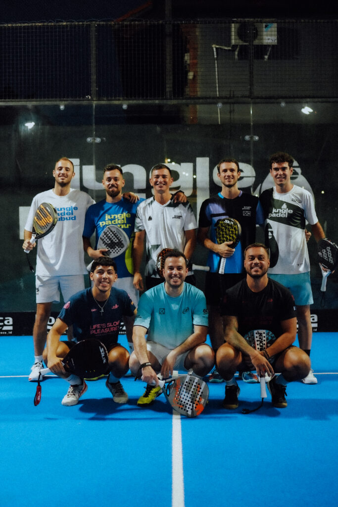 LOB padel retreat Bali community
