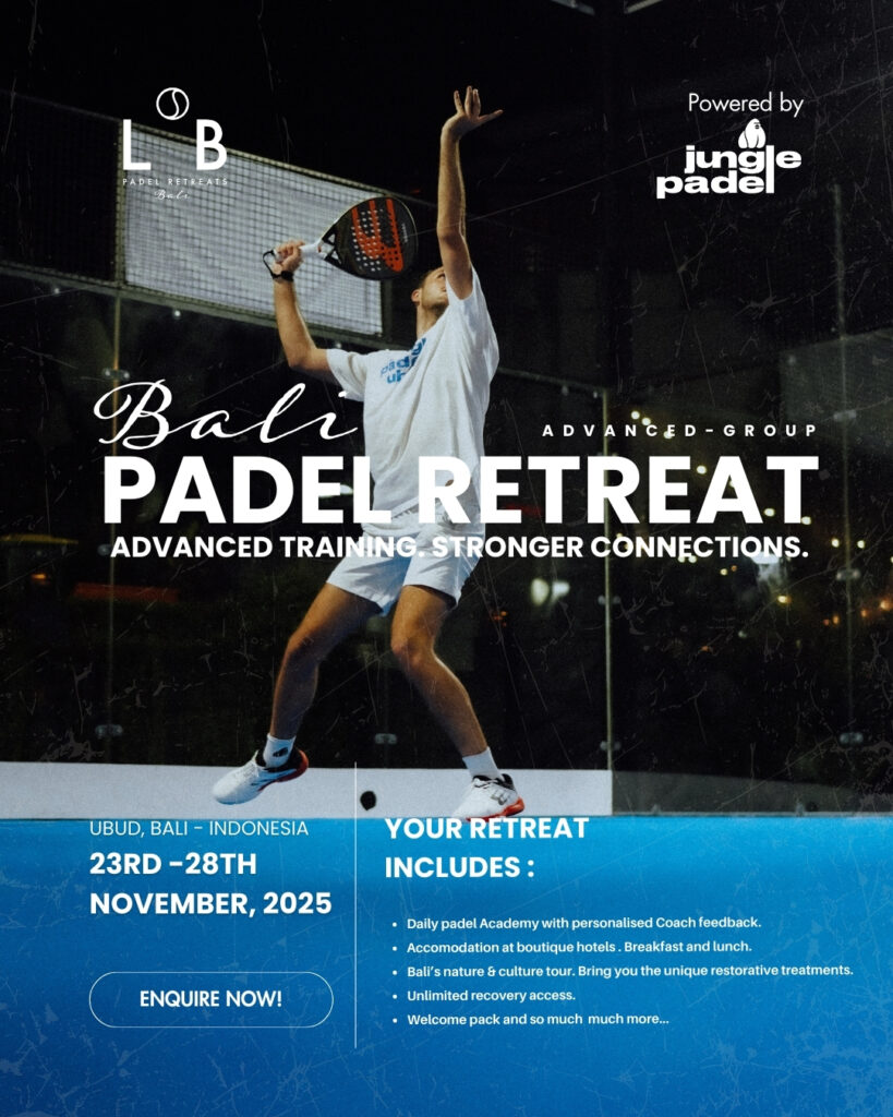 Bali Padel Retreats Advanced Level